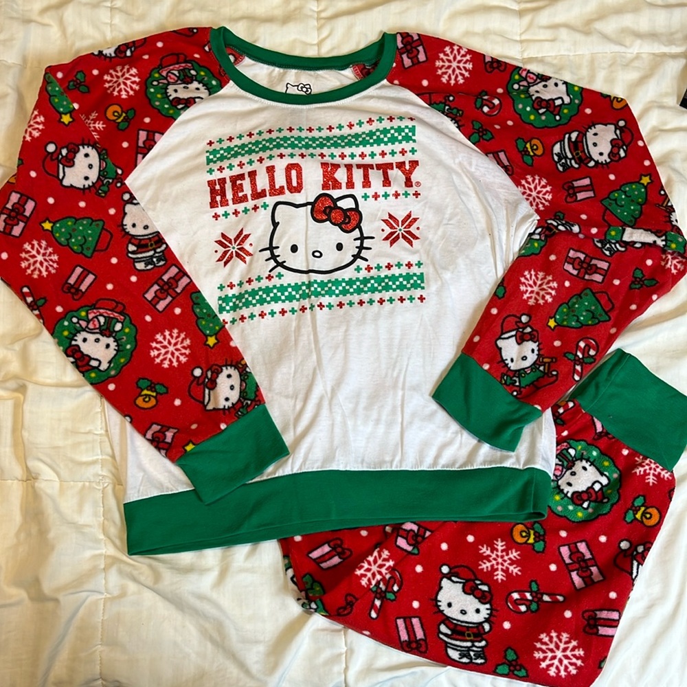 Hello Kitty Christmas pajamas